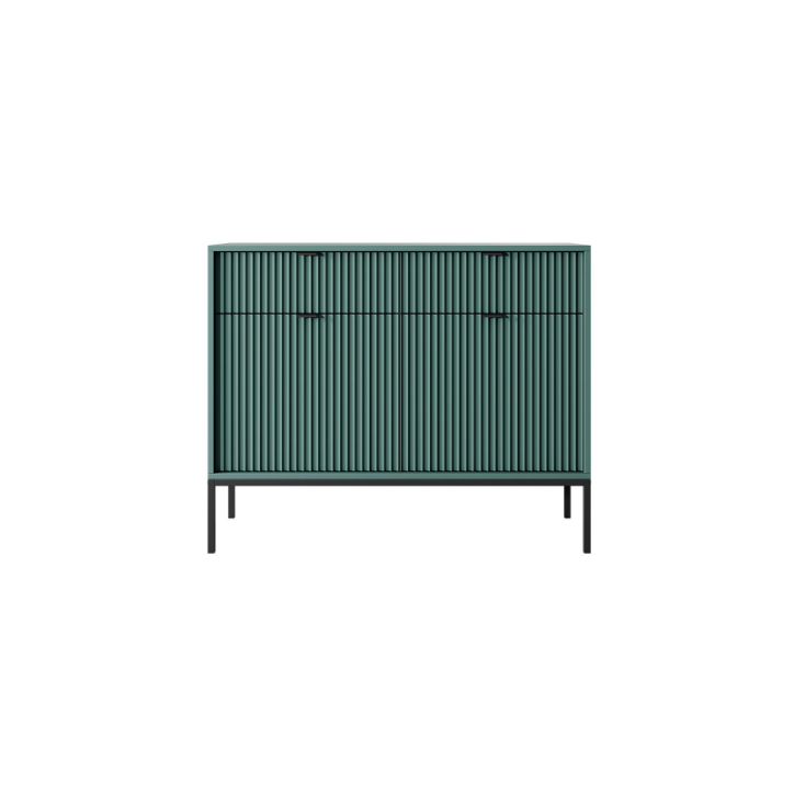 Ensemble meuble TV NOVA couleur Vert